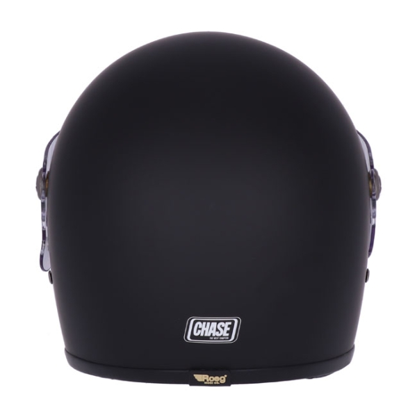 ROEG CHASE MOTORCYCLE HELMET BLACK MATT